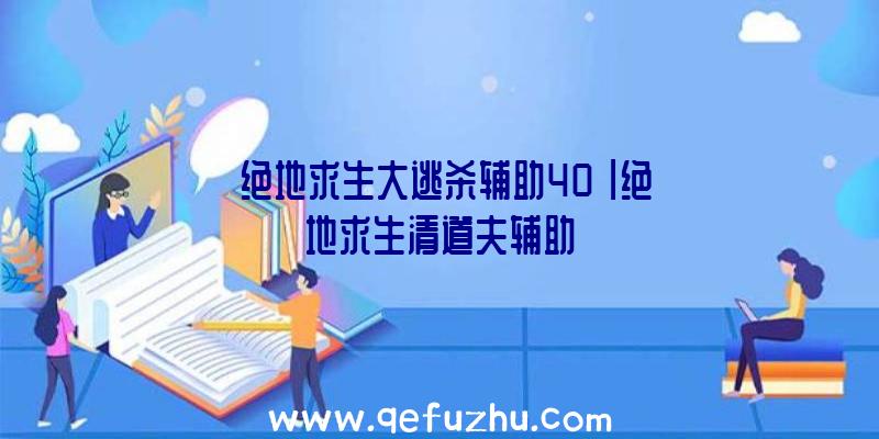 「绝地求生大逃杀辅助40」|绝地求生清道夫辅助